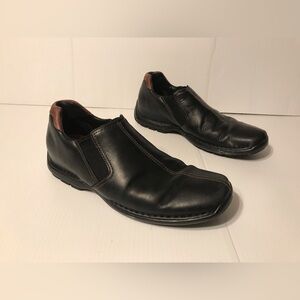 Cole Haan black leather slip on loafers shoes men size 10 M